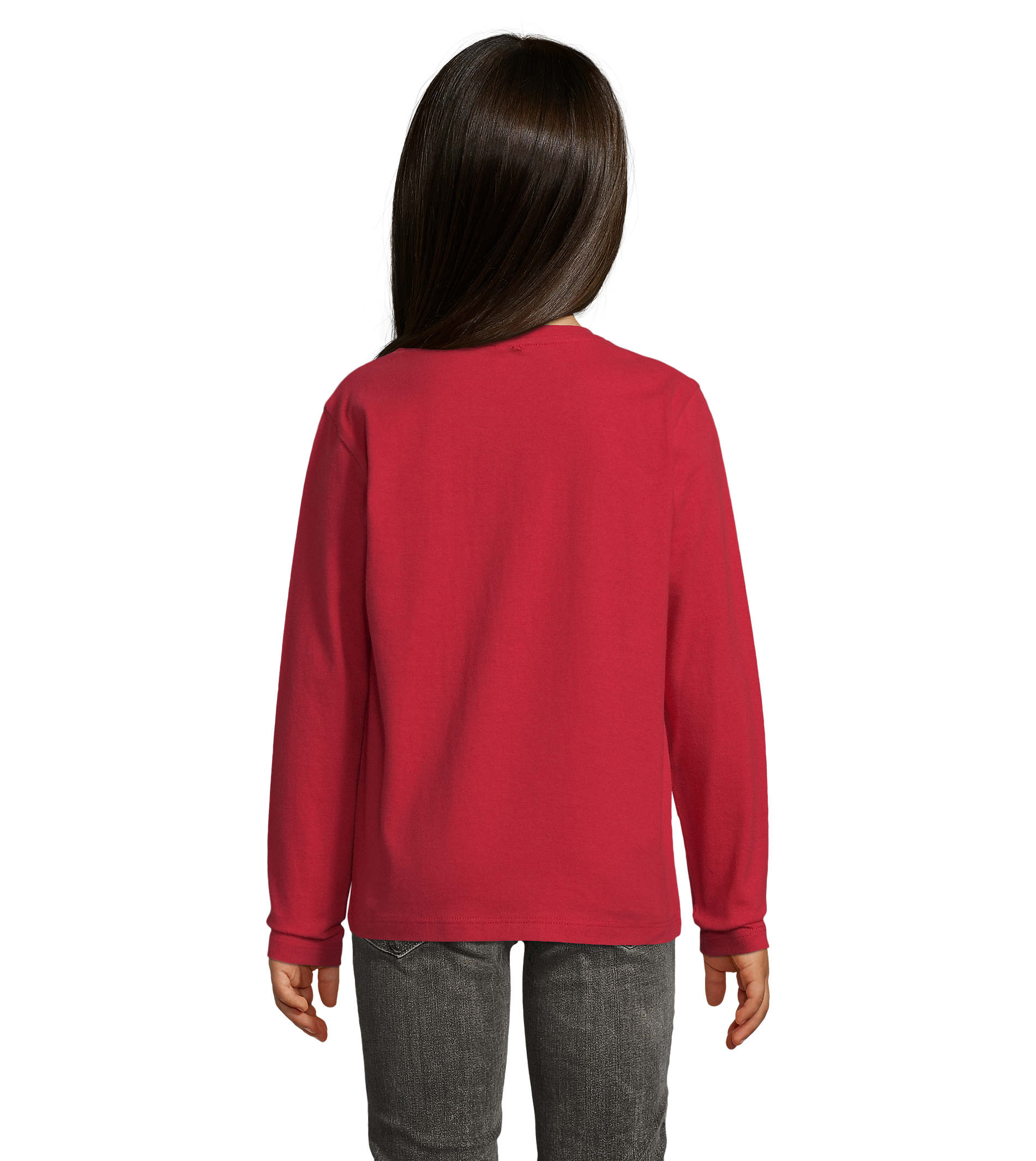 Tee-shirt publicitaire pour enfant 190g Rouge 1